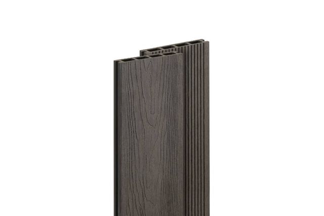 Композитная террасная доска Renwood 3D Classic, цвет Серый