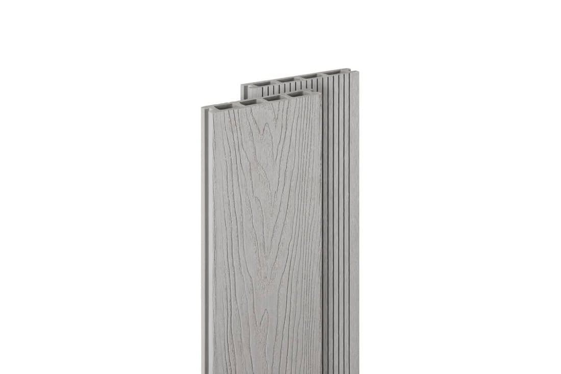 Композитная террасная доска Renwood 3D Classic, цвет Белый