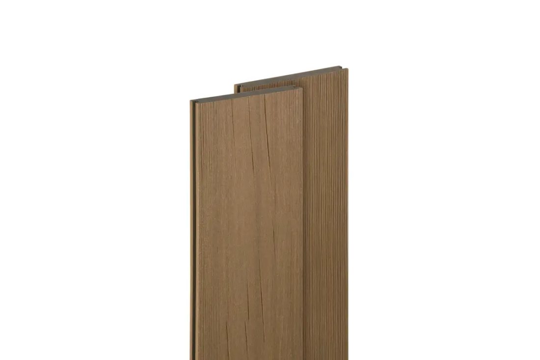 Композитная террасная доска Renwood Exclusive, цвет Golden Oak