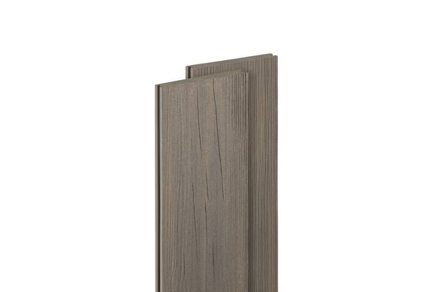 Композитная террасная доска Renwood Exclusive, цвет Smoke Grey