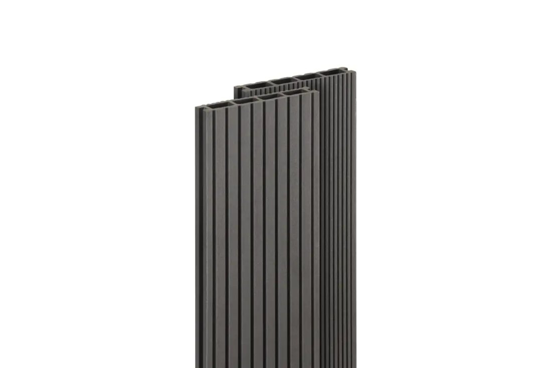 Композитная террасная доска Renwood Home Plus, цвет Серый