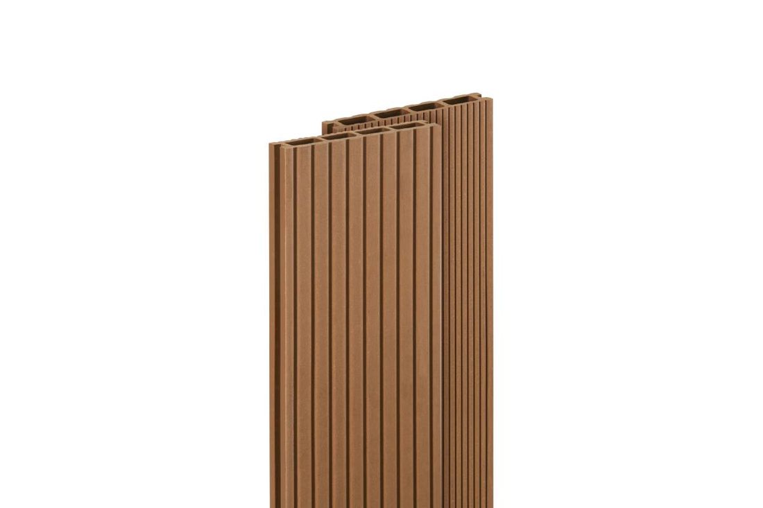 Композитная террасная доска Renwood Home Plus, цвет Натур