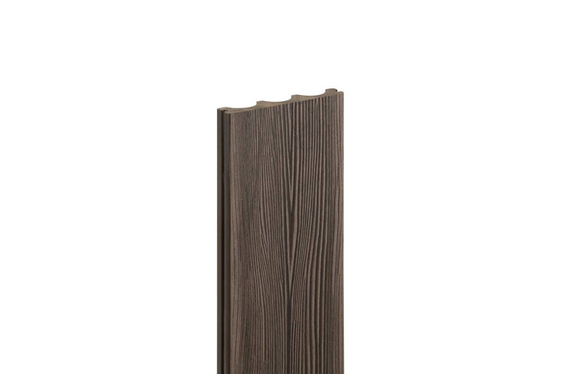 Композитная террасная доска Renwood 3D Massive, цвет Nero Teak