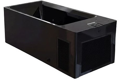 Ледяная ванна Aquajoy All-In Black в хай-тек интерьере